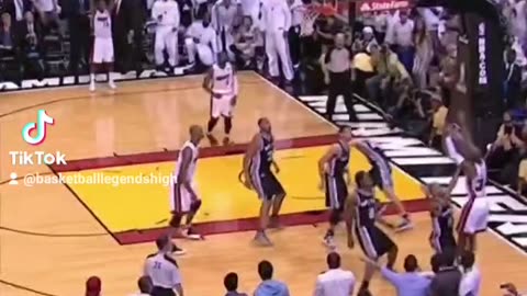 Ray Allen Grearest 3 Point Shot in the NBA Finals #nba #basketball #nbaplayoffs #nbafinals