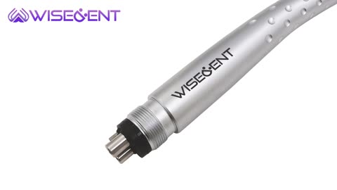 Anti-slip push button high speed handpiece