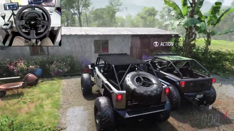 Jeep Wrangler Deberti & Jeep Trailcat _ OFFROAD CONVOY _Forza Horizon 5_Thrustmaster T300RS gameplay