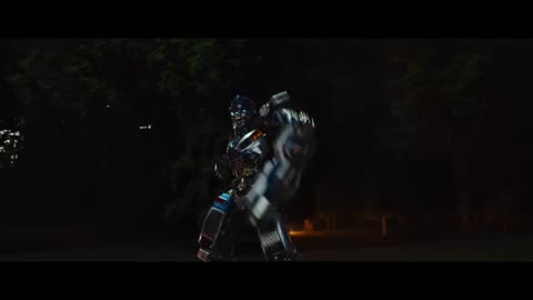 Transformers: Rise of the Beasts - Optimus Fights Scourge for the Transwarp Key
