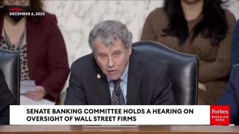 'You're Really Going To Claim That-'- Sherrod Brown Lambasts Bank CEOs About Lobbying Efforts