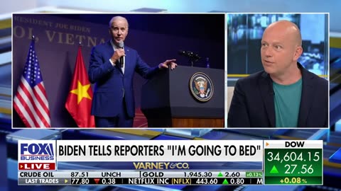 Fox Business-'PLOTTING AND SCHEMING': Biden won't give up the Oval Office, Hilton says