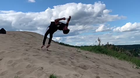 Sand flips
