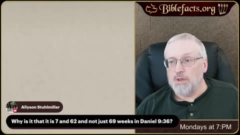 Q&A Why not 69 weeks in Daniel 9:36?