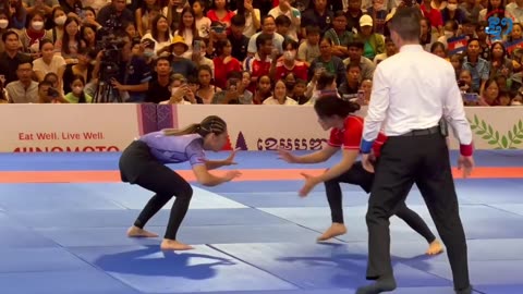 Sea Games Cambodia 2023 | Ju-Jitsu Women's Ne-Waza Nogi-52KG
