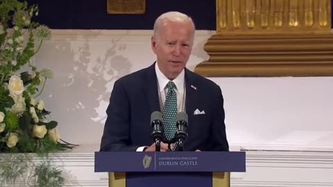 Biden closing remarks in Dublin: “Let's go lick the world. Let's get it done."