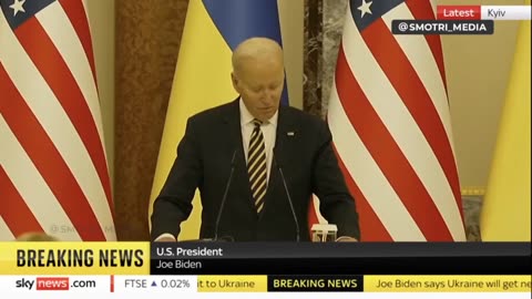 "Ukraine will see millions of people at the sight of budget aid", Biden