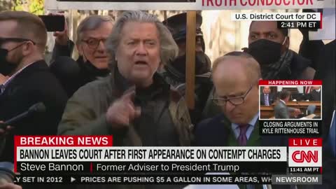 Bannon's "Tired Of Playing Defense", "Going To Go On The Offense" Against Biden
