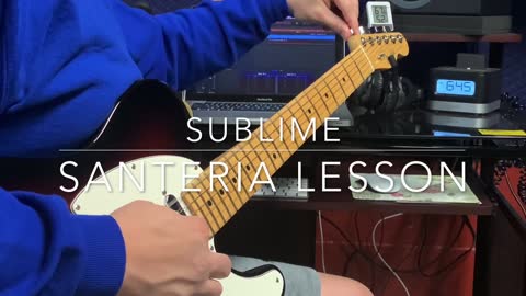 Sublime Santeria Guitar Solo Cover Bias FX 2 Elite Fender American Professional Telecaster