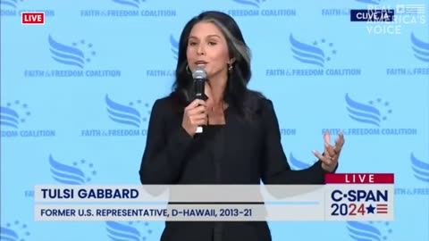 Former Rep. Tulsi Gabbard: The Democratic Party Seeks To Undermine Americans God-given Rights