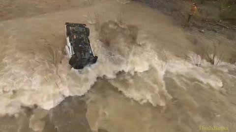 Helicopter footage shows Woman being hoisted off submerged Livermore car after 15 hours
