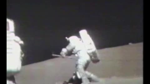 Apollo Astronaut Resisting Gravity #7