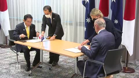 Australia and Japan sign 'landmark' security agreement | 9 News Australia