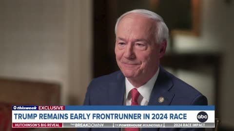 Former Arkansas Gov. Asa Hutchinson announces 2024 presidential bid