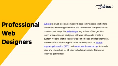 Choosing an affordable web designer like Subraa
