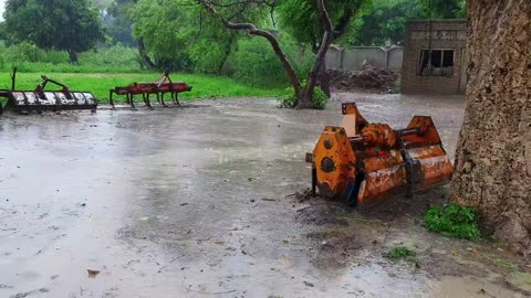 BEAUTIFUL Rain In Punjab Village | Daily Village Life In Pakistan