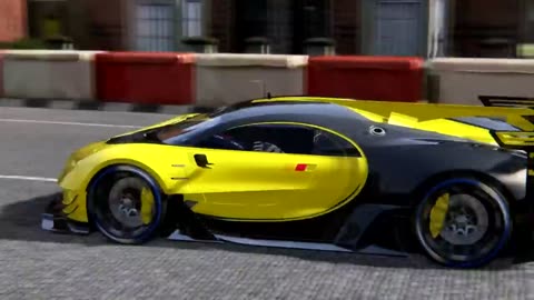 Bugatti Vision GT vs Super Cars at Highlands