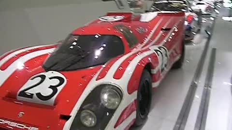 Porsche 917 023 filmed in April 2012 at Stuttgart Museum