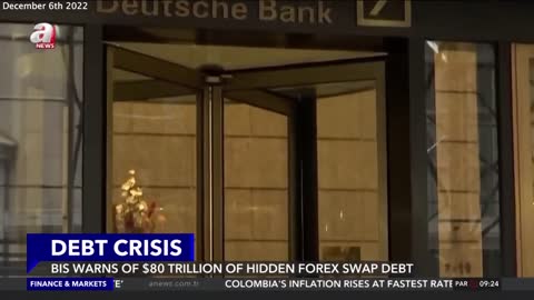 $80 Trillion | New Crash Fears As $80 Trillion 'Goes Missing'? | Bank of International Settlements Warns of $80 Trillion of Hidden Foriegn Exchange Swap Debt