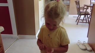 Adorable Little Girl Can't Name The Days Of The Week