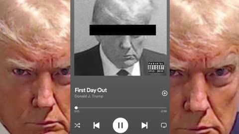 Trump releases New Song after Viral Mug Shot in Fulton County, Atlanta names it "First Day Out "