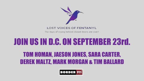 JOIN US IN DC FOR THE LOST VOICES OF FENTANYL RALLY