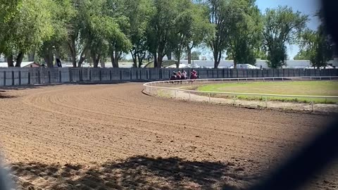 Horse racing, Eastern Idaho State Fair, Blackfoot ,ID , 9-9-2023