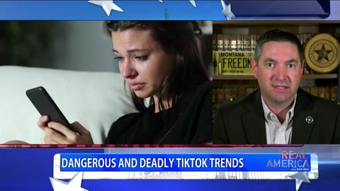 REAL AMERICA -- Dan Ball W/ AG Austin Knudsen, Montana Becomes 1st State To Ban TikTok