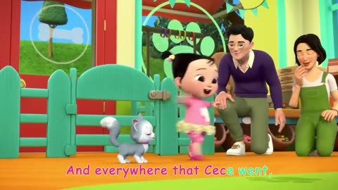 Cece Had a Little Cat | CoComelon Nursery Rhymes & Kids Songs