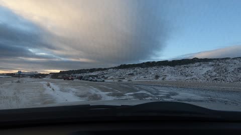 Driving to Thingvellir national park3