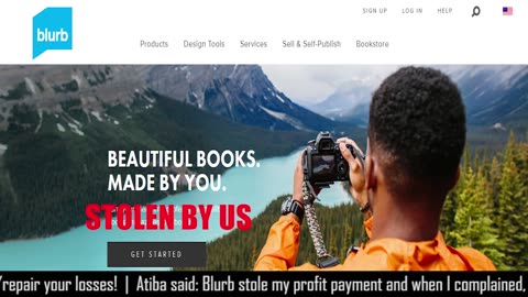 Blurb.com: Stealing Profits and Silencing Complaints