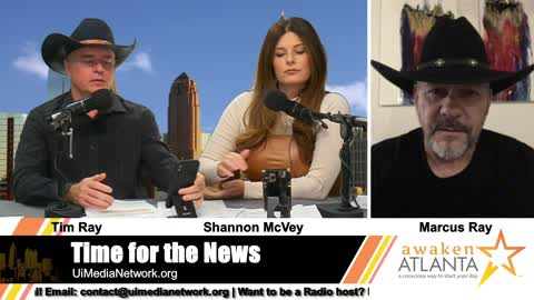 Marcus Anthony Ray on Awaken Atlanta with Tim Ray and Shannon McVey