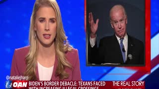 The Real Story - OAN Texas Illegal Crossings with Tim Ward