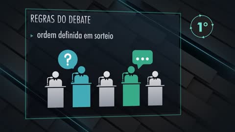 Conheça as regras do primeiro bloco do debate | Debate presidentes 2022