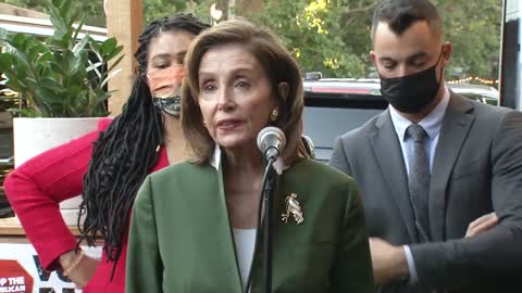 CA Recall Election: Rep. Pelosi, Mayor Breed Rally In San Francisco For Gov.