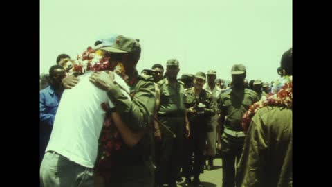 Ethiopian prisoners of War and civilians returning from Somalia 1988