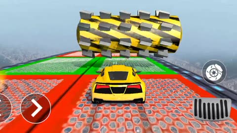 Ramp Car Racing - car crashing video - Car racing 3d