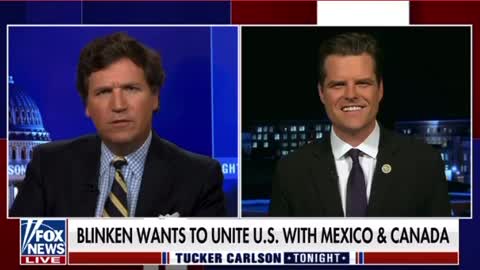Biden Plans to Remove Borders Between Mexico and Canada - Matt Gaetz Responds
