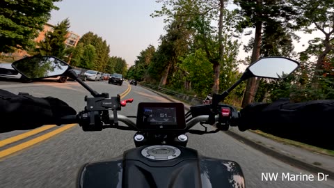 UBC Vancouver - Motorcycle Ride