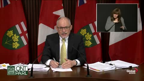 COVID-19: Ontario's top doctor says key health indicators continue to improve | FULL