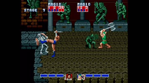 Golden Axe Two-Player Playthrough (Wii Virtual Console)