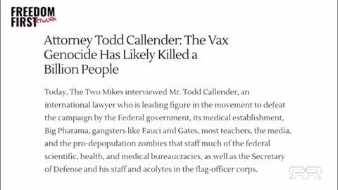 Greg Reese: Todd Callender and the zombie apocalypse...