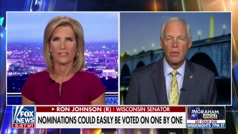 Senator Ron Johnson on The Ingraham Angle 9.13.23