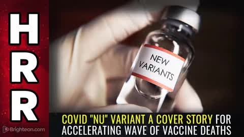 Covid New Variant cover story for accelerating wave of vaccine deaths