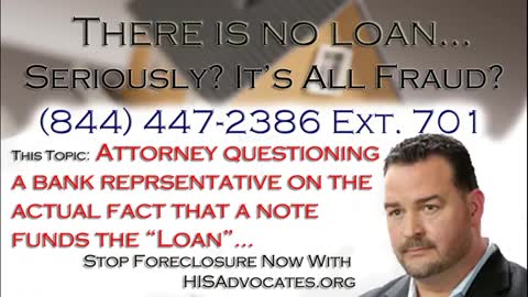 Info #199-Inside the mind of a banker-Foreclosure Note Courtroom Conversation