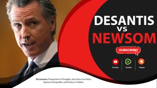 Gov DeSantis Attacks Gov Newsom After Attacking him, CHALLENGE Biden or SHUT UP!