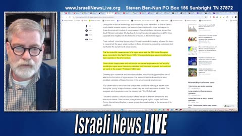 Israeli News Live - No It's Not Aliens?