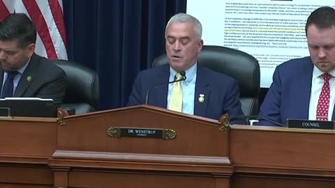 Wenstrup Questions Witnesses Select Subcommittee Hearing on "Proximal Origins"