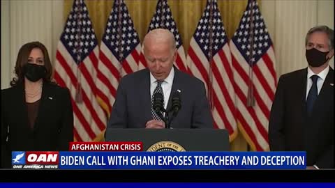 Biden call with Ghani exposes treachery and deception