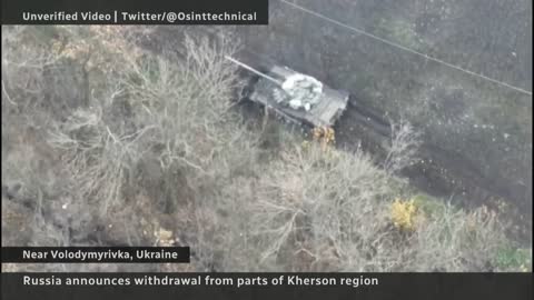 Russia withdraws troops from Kherson region, its only captured Ukrainian capital